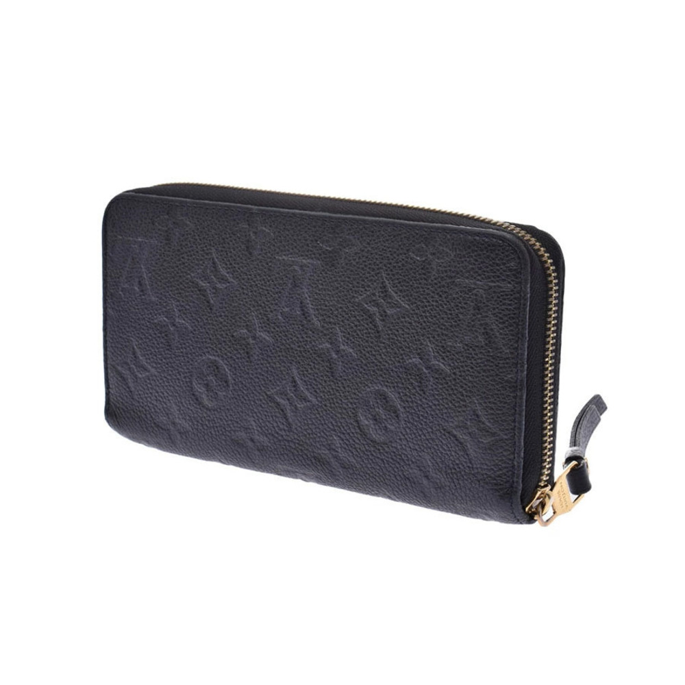 Louis Vuitton Long Leather Wallet Empreinte Infini Zippy